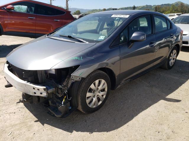 HONDA CIVIC LX 2012 with VIN 19XFB2F53CE349099 - Photo from auction