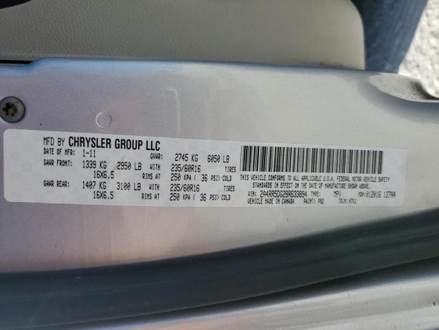 Photo 14 from auction – 2011 CHRYSLER TOWN & COU with VIN 2A4RR5DG2BR633894
