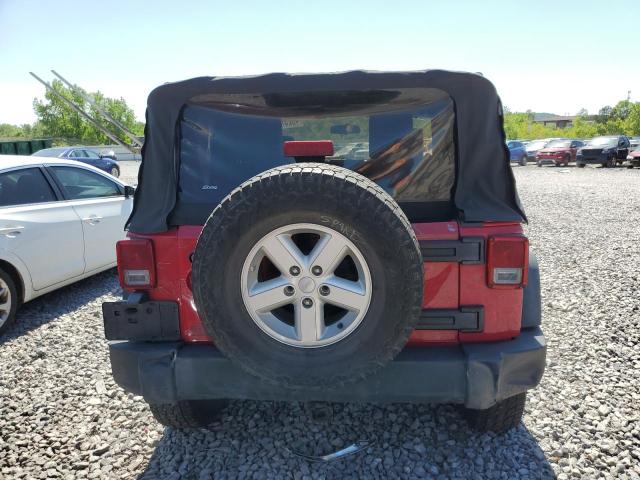 Photo 6 from auction – 2007 JEEP WRANGLER X with VIN 1J4FA24127L149440