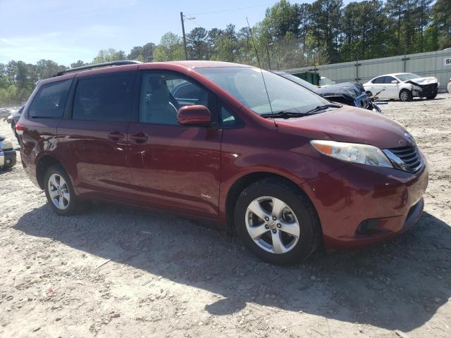 Photo 4 from auction – 2014 TOYOTA SIENNA LE with VIN 5TDKK3DC8ES494394