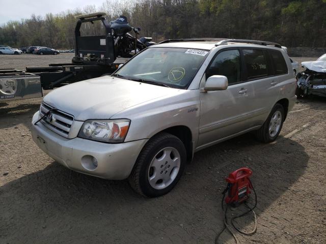 TOYOTA HIGHLANDER 2005 with VIN JTEEP21A450103946 - Photo from auction