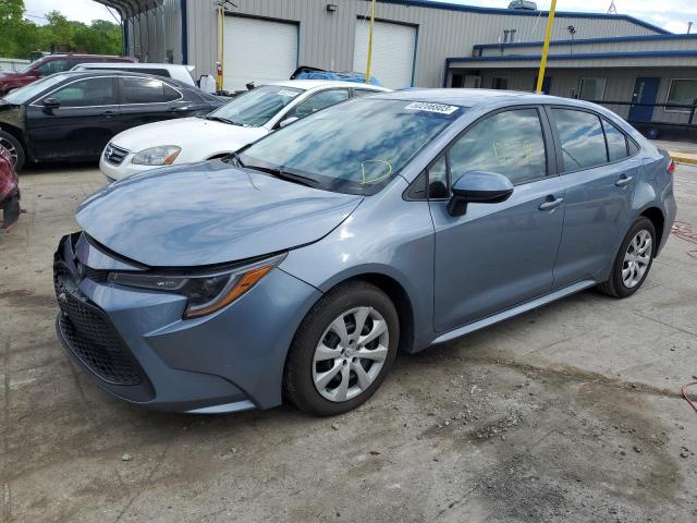 TOYOTA COROLLA LE 2022 with VIN 5YFEPMAE9NP377930 - Photo from auction