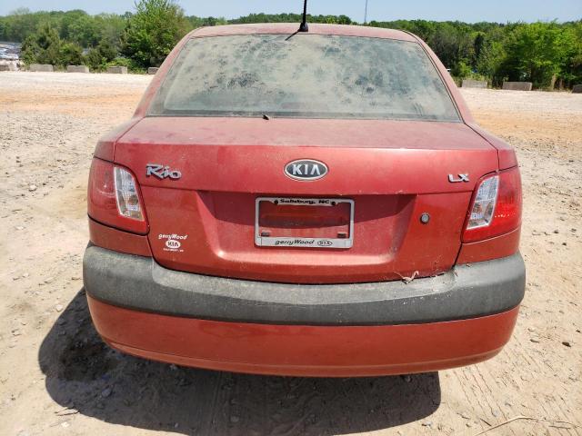 Photo 6 from auction – 2006 KIA RIO with VIN KNADE123666107993