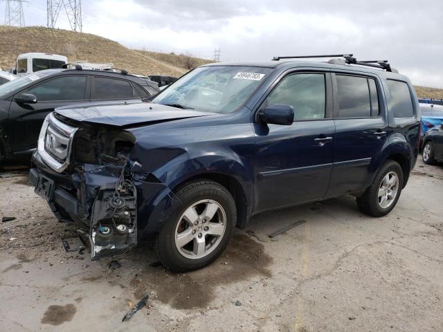 HONDA PILOT EX 2011 with VIN 5FNYF4H46BB067545 - Photo from auction