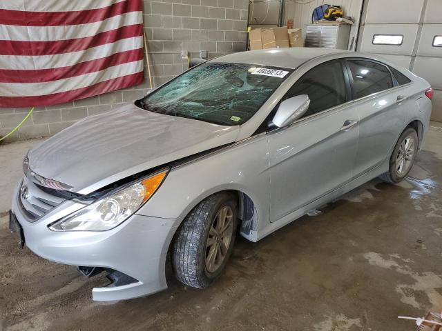 HYUNDAI SONATA GLS 2014 with VIN 5NPEB4AC2EH907049 - Photo from auction