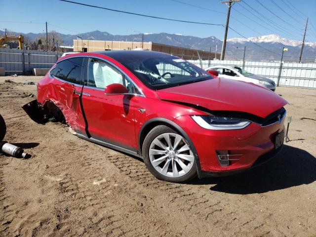 Photo 4 from auction – 2020 TESLA MODEL X with VIN 5YJXCDE29LF261267