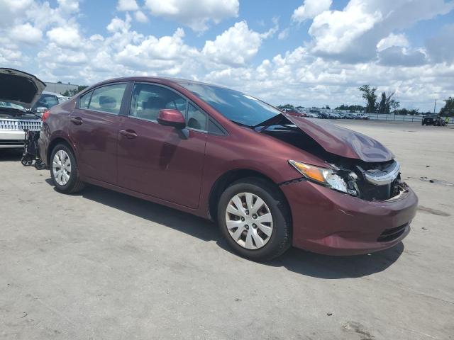 Photo 4 from auction – 2012 HONDA CIVIC LX with VIN 19XFB2F57CE032703