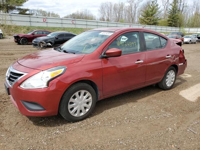 NISSAN VERSA S 2019 with VIN 3N1CN7AP9KL843402 - Photo from auction
