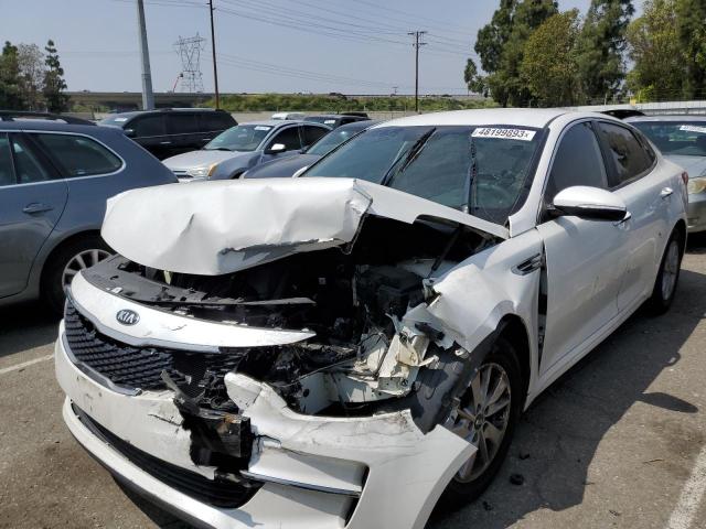 KIA OPTIMA LX 2018 with VIN KNAGT4L33J5198271 - Photo from auction