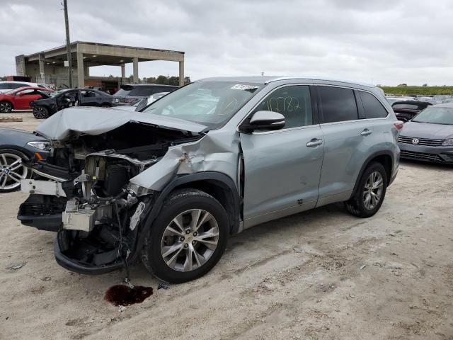 TOYOTA HIGHLANDER 2015 with VIN 5TDKKRFH3FS043144 - Photo from auction