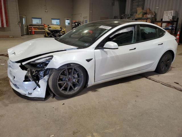 TESLA MODEL 3 2022 with VIN 5YJ3E1EA8NF337630 - Photo from auction
