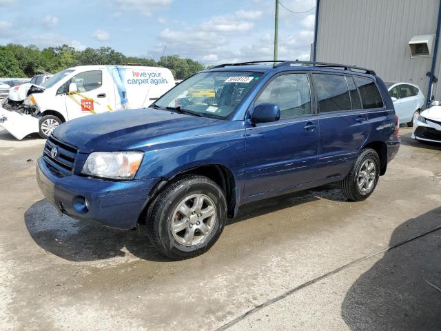 TOYOTA HIGHLANDER 2004 with VIN JTEEP21A840049436 - Photo from auction