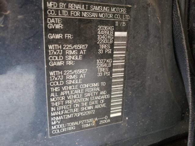 Photo 14 from auction – 2016 NISSAN ROGUE with VIN KNMAT2MT7GP620972
