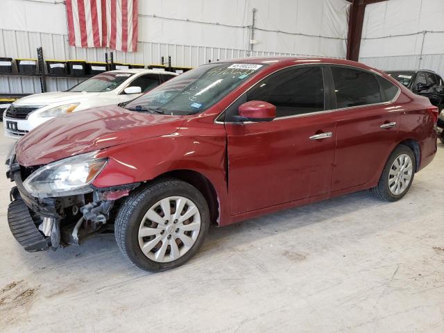NISSAN SENTRA S 2016 with VIN 3N1AB7APXGL655396 - Photo from auction