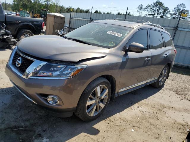 NISSAN PATHFINDER 2014 with VIN 5N1AR2MN0EC725918 - Photo from auction