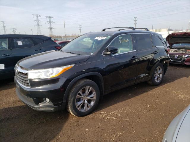 TOYOTA HIGHLANDER 2014 with VIN 5TDJKRFH4ES067687 - Photo from auction
