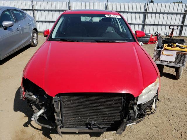 Photo 5 from auction – 2007 AUDI A4 2 with VIN WAUAF78EX7A244719