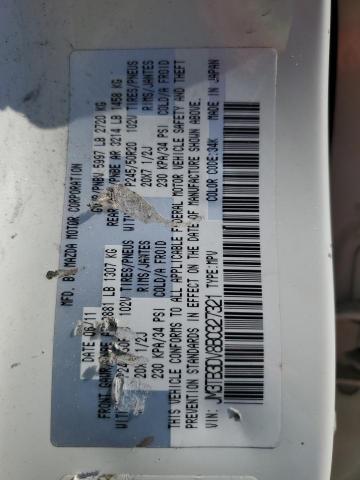 Photo 14 from auction – 2011 MAZDA CX-9 with VIN JM3TB3DV8B0327321