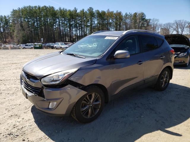 HYUNDAI TUCSON 2014 with VIN KM8JUCAG0EU888606 - Photo from auction