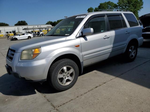 HONDA PILOT EX 2006 with VIN 5FNYF28676B018575 - Photo from auction
