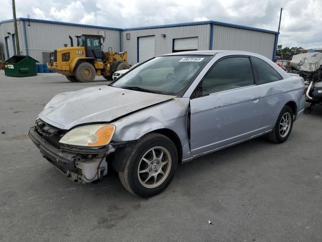HONDA CIVIC LX 2002 with VIN 1HGEM215X2L045434 - Photo from auction
