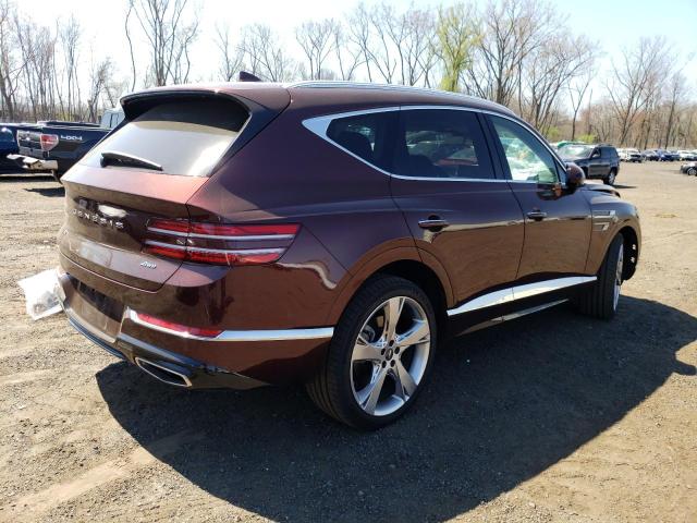 Photo 3 from auction – 2021 GENESIS GV80 BASE with VIN KMUHBDSB0MU054378