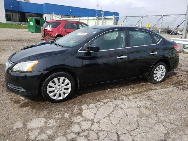 NISSAN SENTRA S 2015 with VIN 3N1AB7AP3FL667503 - Photo from auction