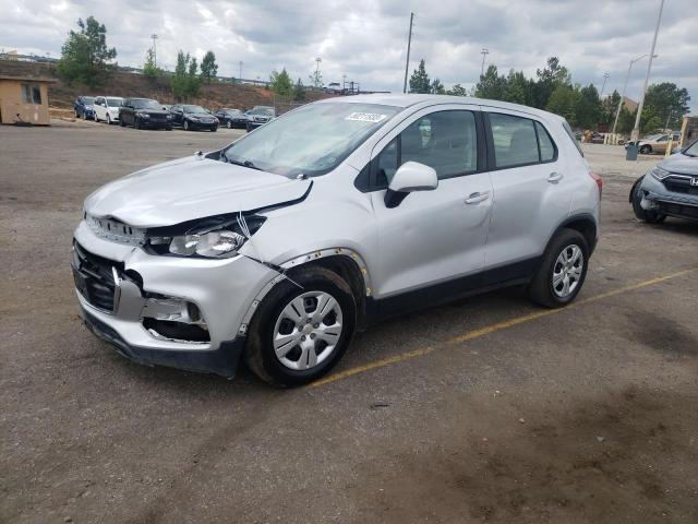 CHEVROLET TRAX LS 2018 with VIN KL7CJKSB7JB591807 - Photo from auction