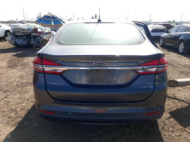 Photo 6 from auction – 2017 FORD FUSION SE with VIN 3FA6P0LUXHR296053
