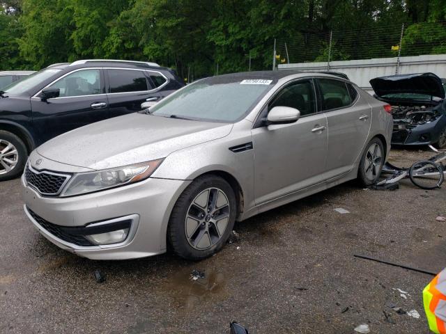 KIA OPTIMA HYB 2012 with VIN KNAGM4ADXC5020675 - Photo from auction