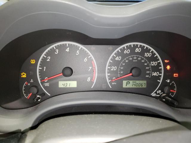 Photo 9 from auction – 2009 TOYOTA COROLLA BA with VIN JTDBL40E799019463