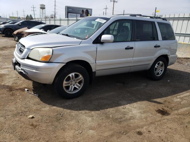 HONDA PILOT EXL 2003 with VIN 2HKYF18643H558411 - Photo from auction