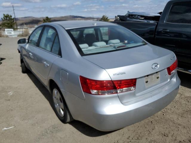 Photo 2 from auction – 2008 HYUNDAI SONATA GLS with VIN 5NPET46C48H342491