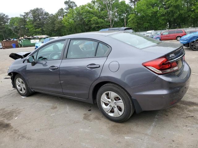 Photo 2 from auction – 2015 HONDA CIVIC LX with VIN 19XFB2F54FE051505