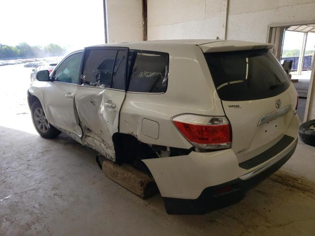 Photo 2 from auction – 2013 TOYOTA HIGHLANDER with VIN 5TDBK3EH5DS236309