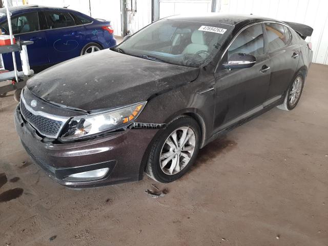 KIA OPTIMA LX 2013 with VIN 5XXGM4A73DG206679 - Photo from auction