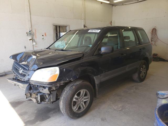 Photo 1 from auction – 2004 HONDA PILOT LX with VIN 2HKYF18154H591603