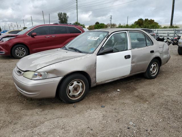 TOYOTA COROLLA VE 2000 with VIN 2T1BR12EXYC327763 - Photo from auction
