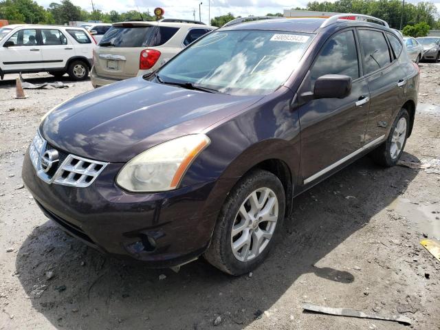 NISSAN ROGUE S 2012 with VIN JN8AS5MT8CW260135 - Photo from auction
