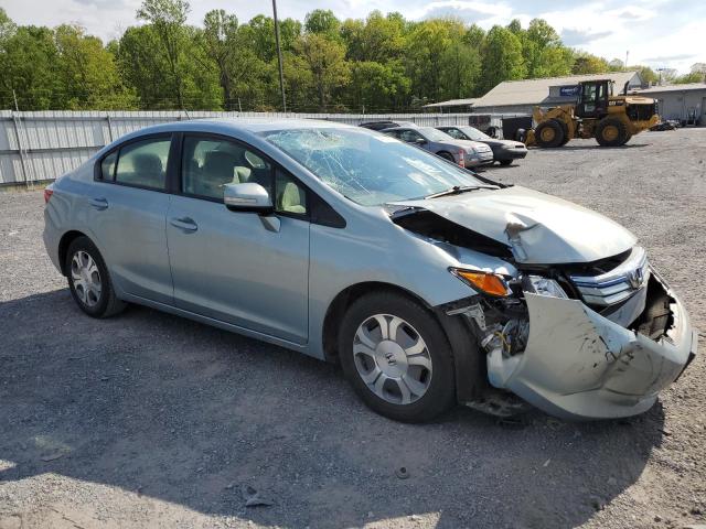 Photo 4 from auction – 2012 HONDA CIVIC HYBR with VIN JHMFB4F2XCS010000