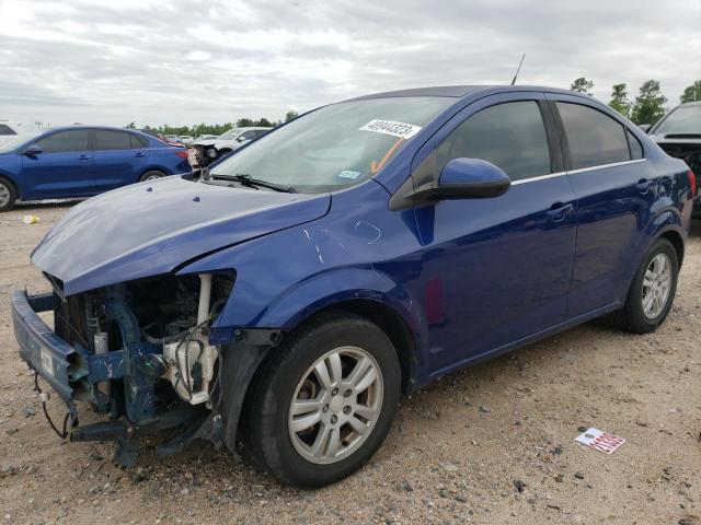 CHEVROLET SONIC LT 2014 with VIN 1G1JC5SH6E4208419 - Photo from auction
