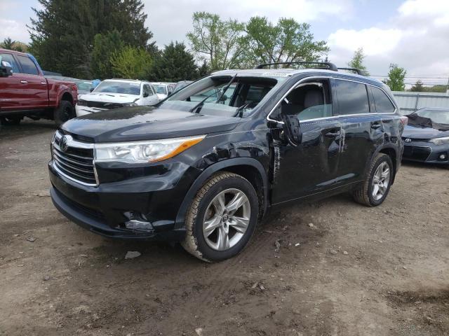 TOYOTA HIGHLANDER 2016 with VIN 5TDDKRFH1GS325437 - Photo from auction