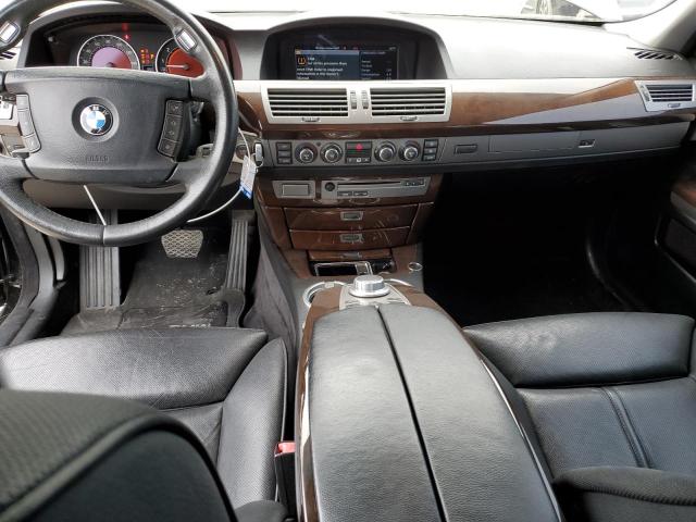 Photo 8 from auction – 2007 BMW 750 with VIN WBAHN83537DT65623