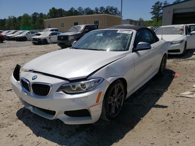 BMW M235I 2015 with VIN WBA1M1C5XFV393147 - Photo from auction