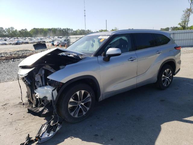 Photo 1 from auction – 2020 TOYOTA HIGHLANDER with VIN 5TDGZRAH7LS009258