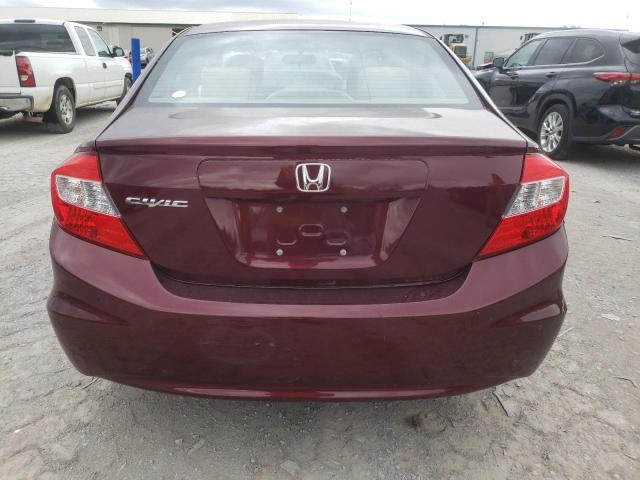 Photo 6 from auction – 2012 HONDA CIVIC LX with VIN 19XFB2F57CE102202