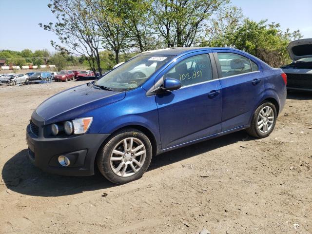 CHEVROLET SONIC LT 2012 with VIN 1G1JC5SH4C4191875 - Photo from auction