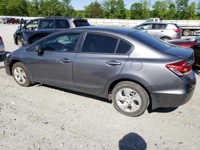 Photo 2 from auction – 2013 HONDA CIVIC LX with VIN 19XFB2F59DE060147