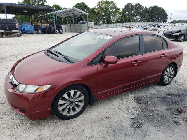 HONDA CIVIC EXL 2011 with VIN 2HGFA1F94BH520687 - Photo from auction