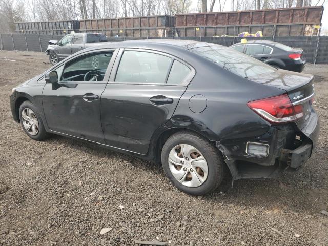 Photo 2 from auction – 2013 HONDA CIVIC LX with VIN 2HGFB2F54DH569598